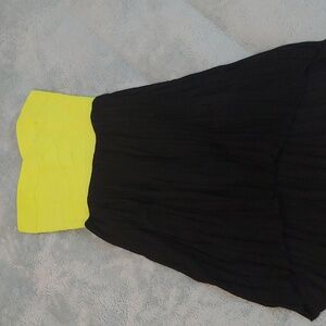 Strapless dress